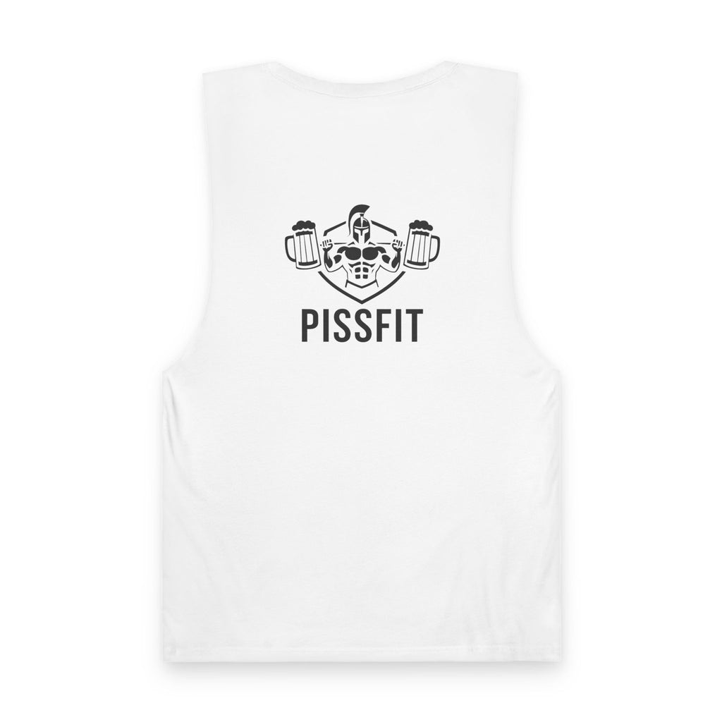 PISSFIT Game On Tank Top - White