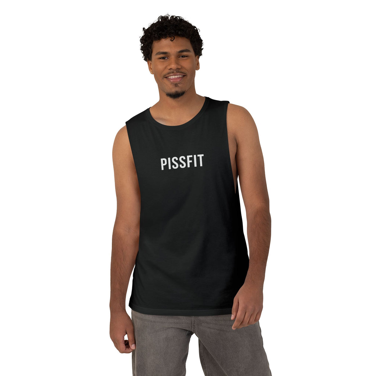 PISSFIT Old Mate Tank Top - Black