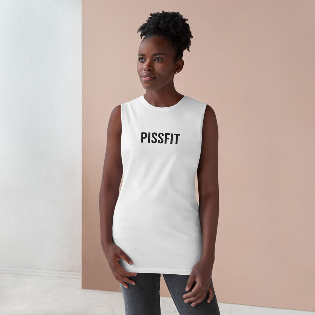 PISSFIT Old Mate Tank Top - Black