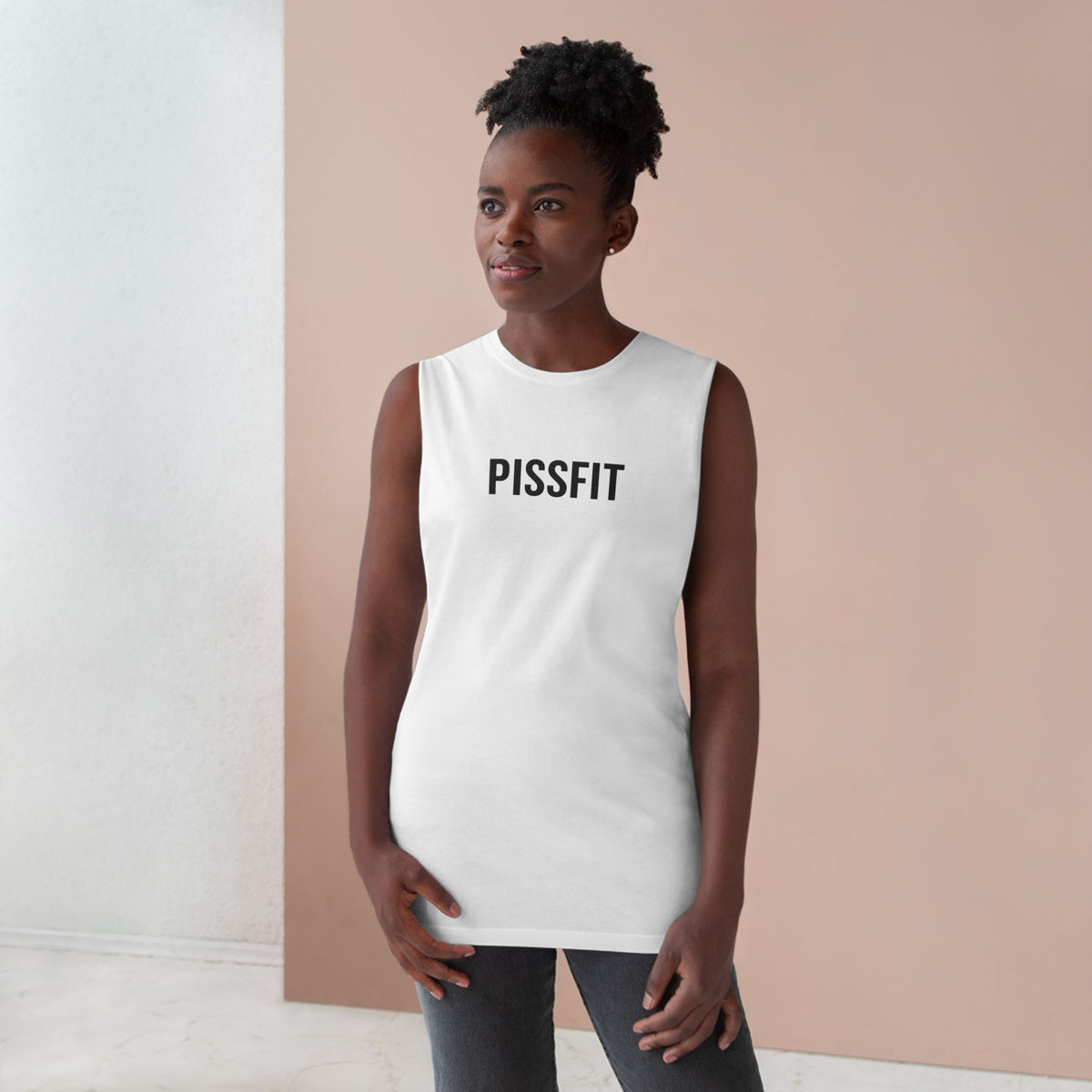 PISSFIT Old Mate Tank Top - Black