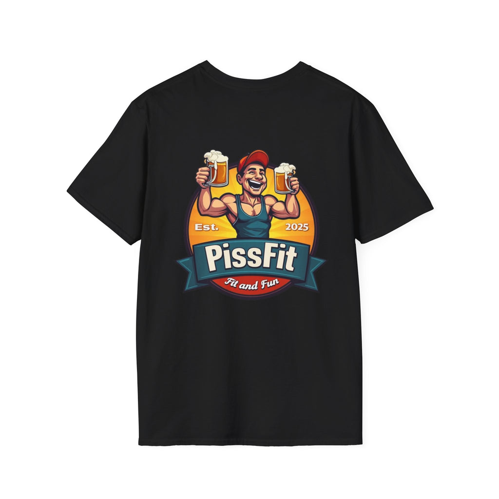PISSFIT Old Mate T‑Shirt Black