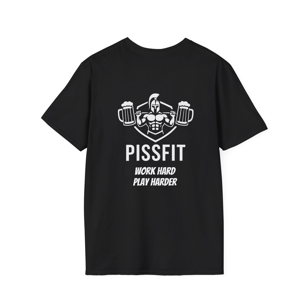 PISSFIT Game On T‑Shirt Black