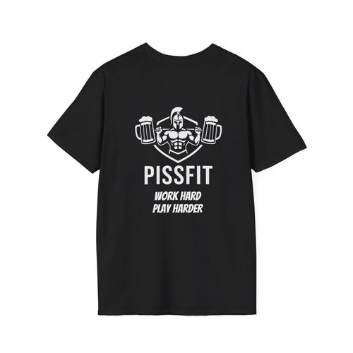 PISSFIT Game On T‑Shirt Black