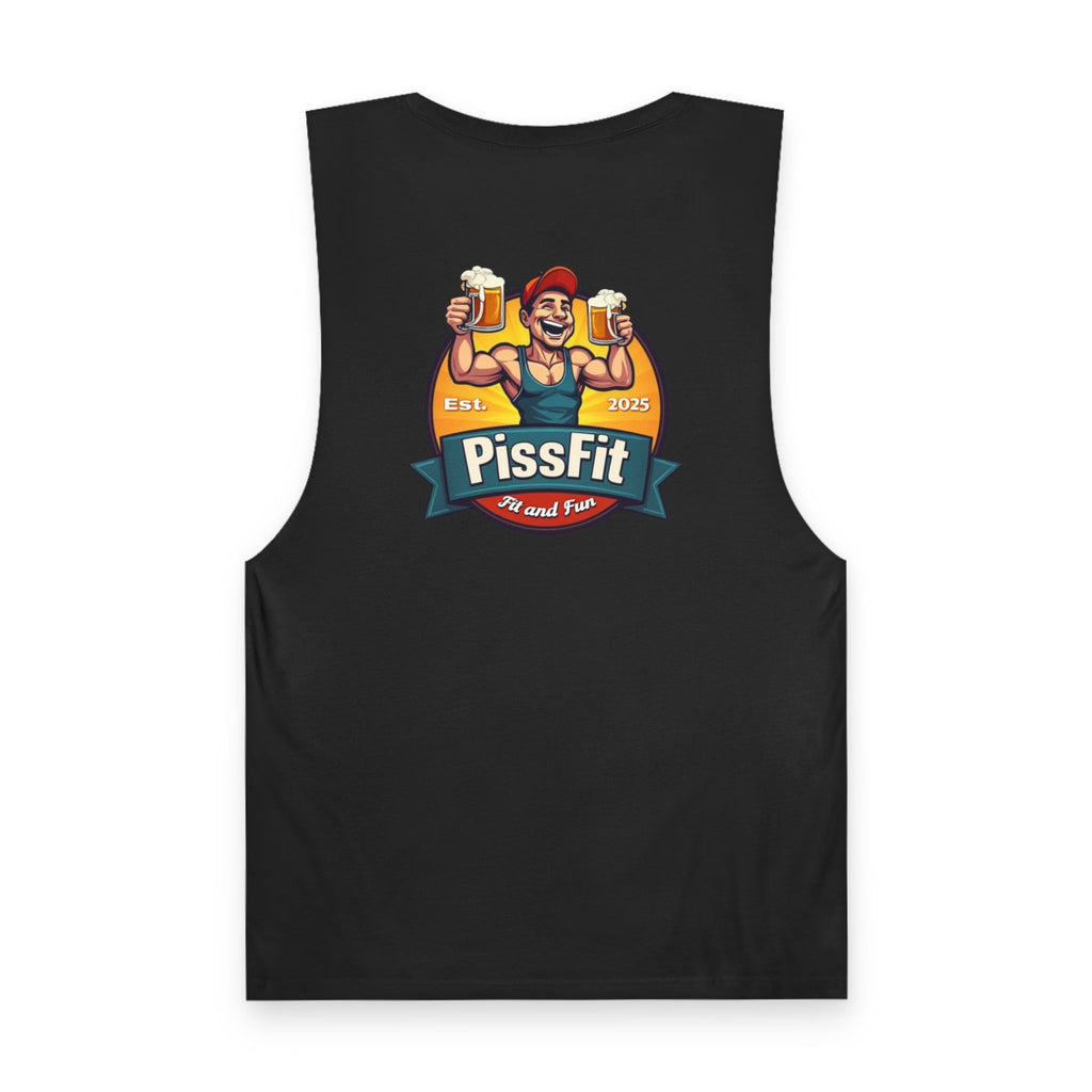 PISSFIT Old Mate Tank Top - Black