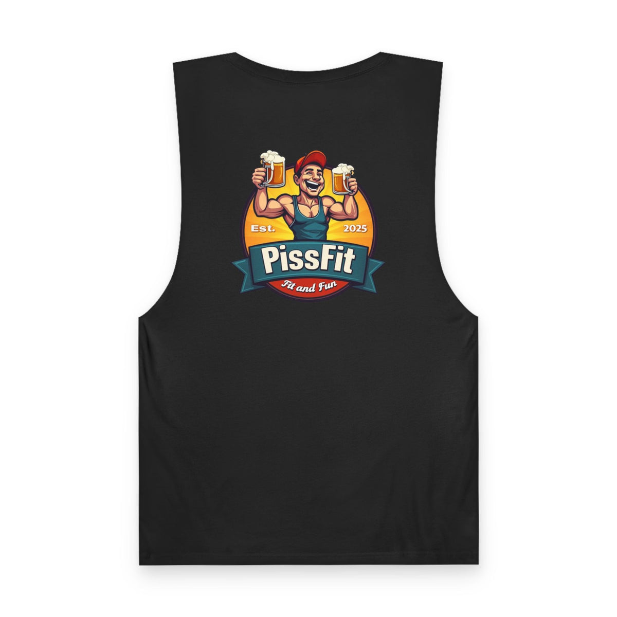 PISSFIT Old Mate Tank Top - Black