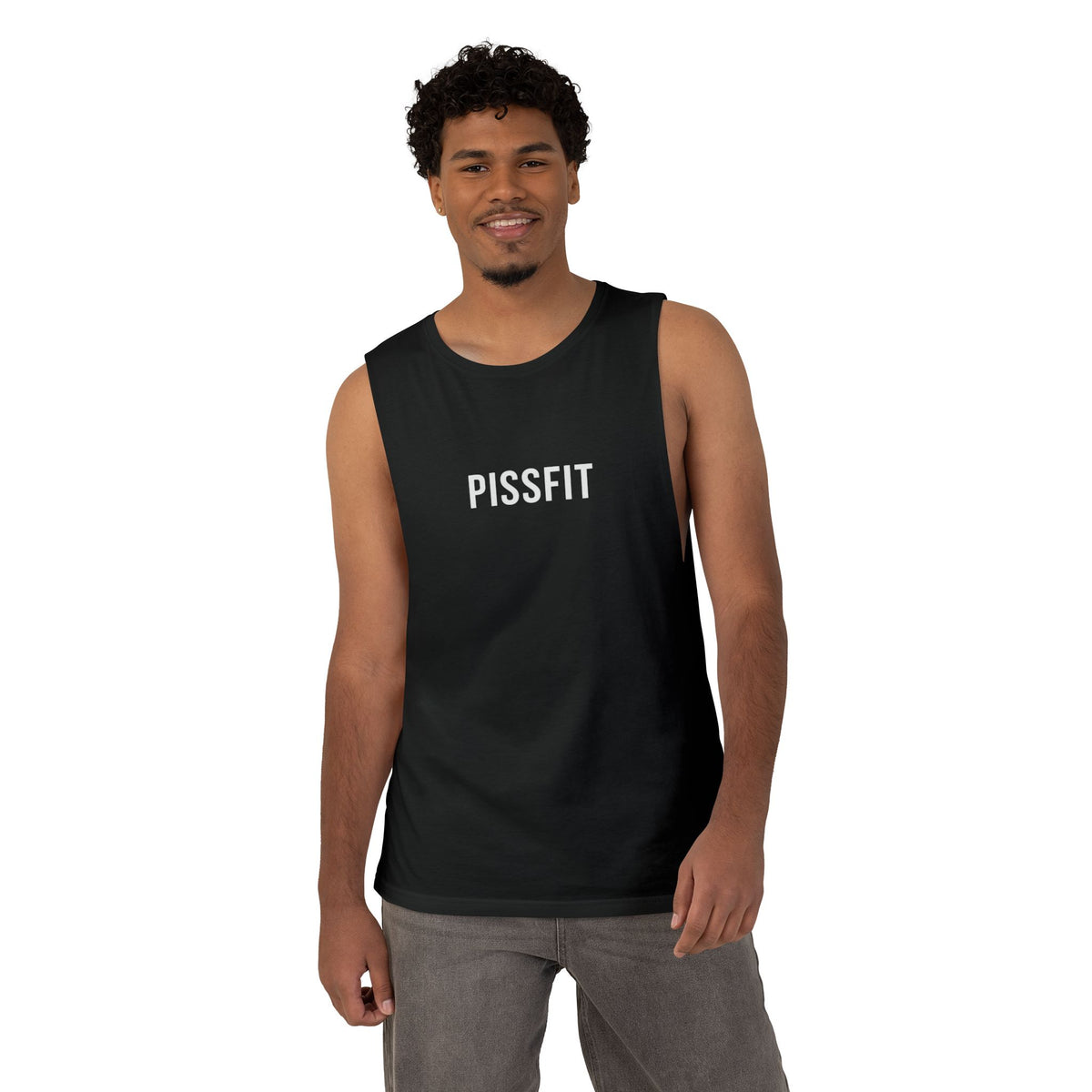 PISSFIT Game On Tank Top - Black