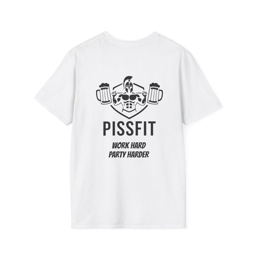 PISSFIT Game On T‑Shirt White