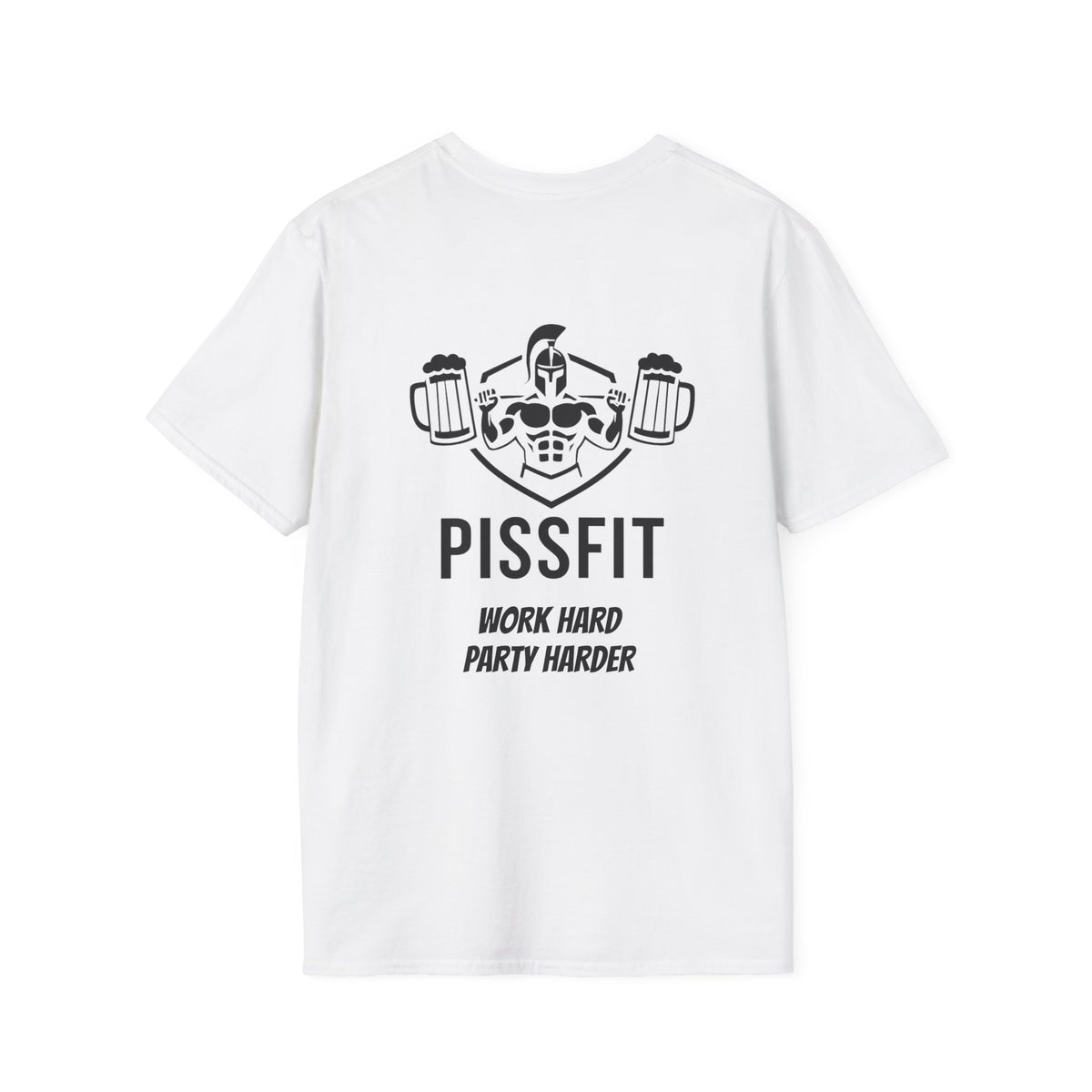 PISSFIT Game On T‑Shirt White