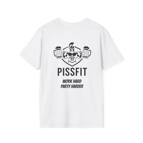 PISSFIT Game On T‑Shirt White